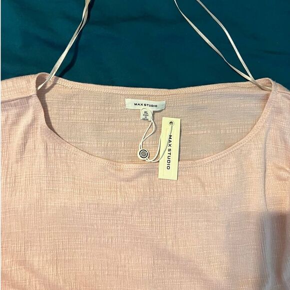 Max Studio Pink Poet Sleeve Blouse - XL (NWT) - Picture 9 of 10